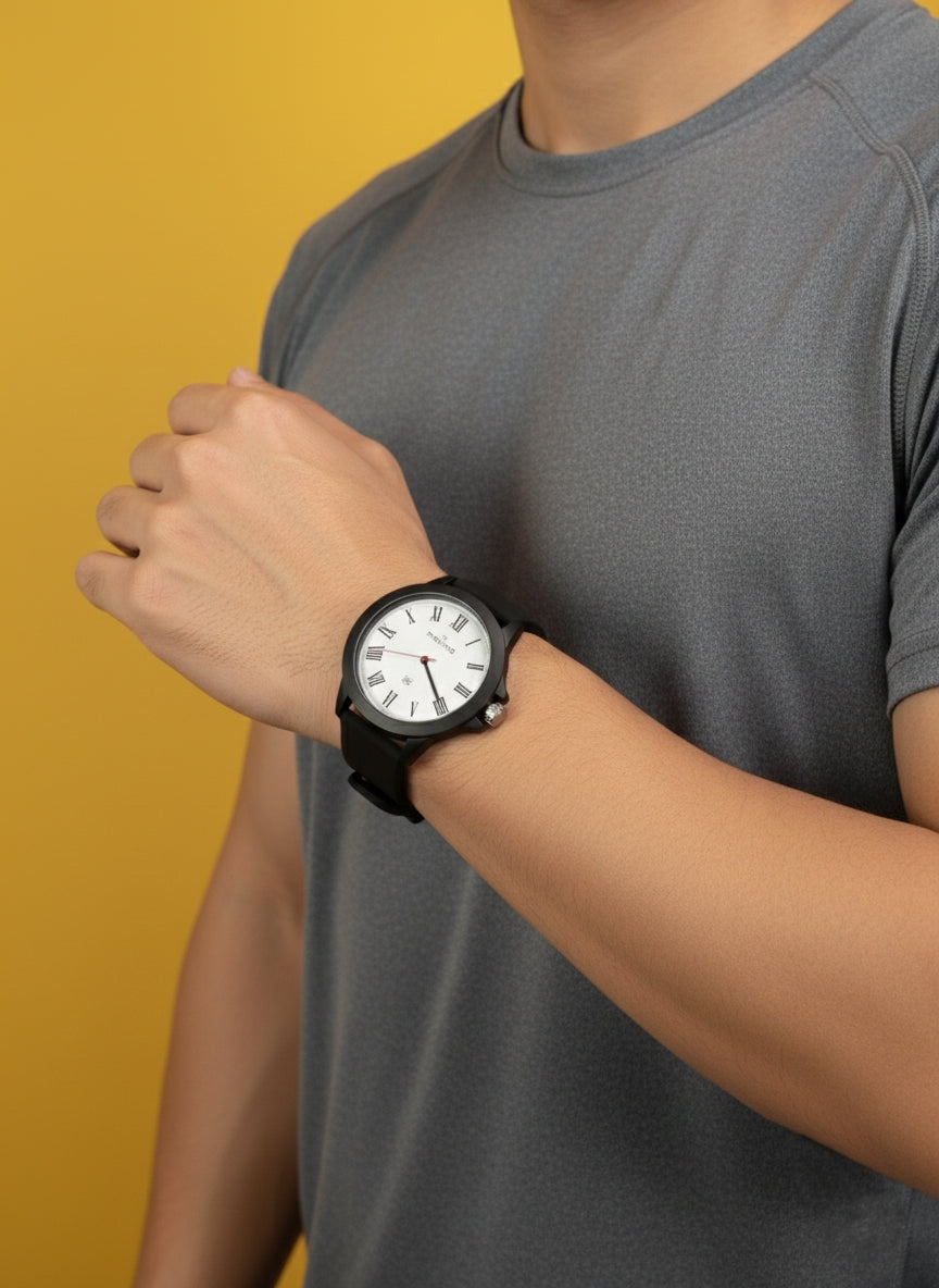 Maxima Roman Classic Analog Watch - Timeless Elegance in Every Tick