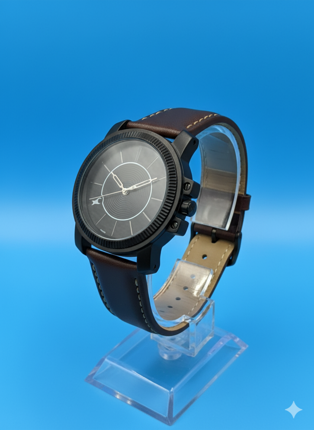 Fastrack Black Men's Analog Watch - Bold Look, Modern Attitude