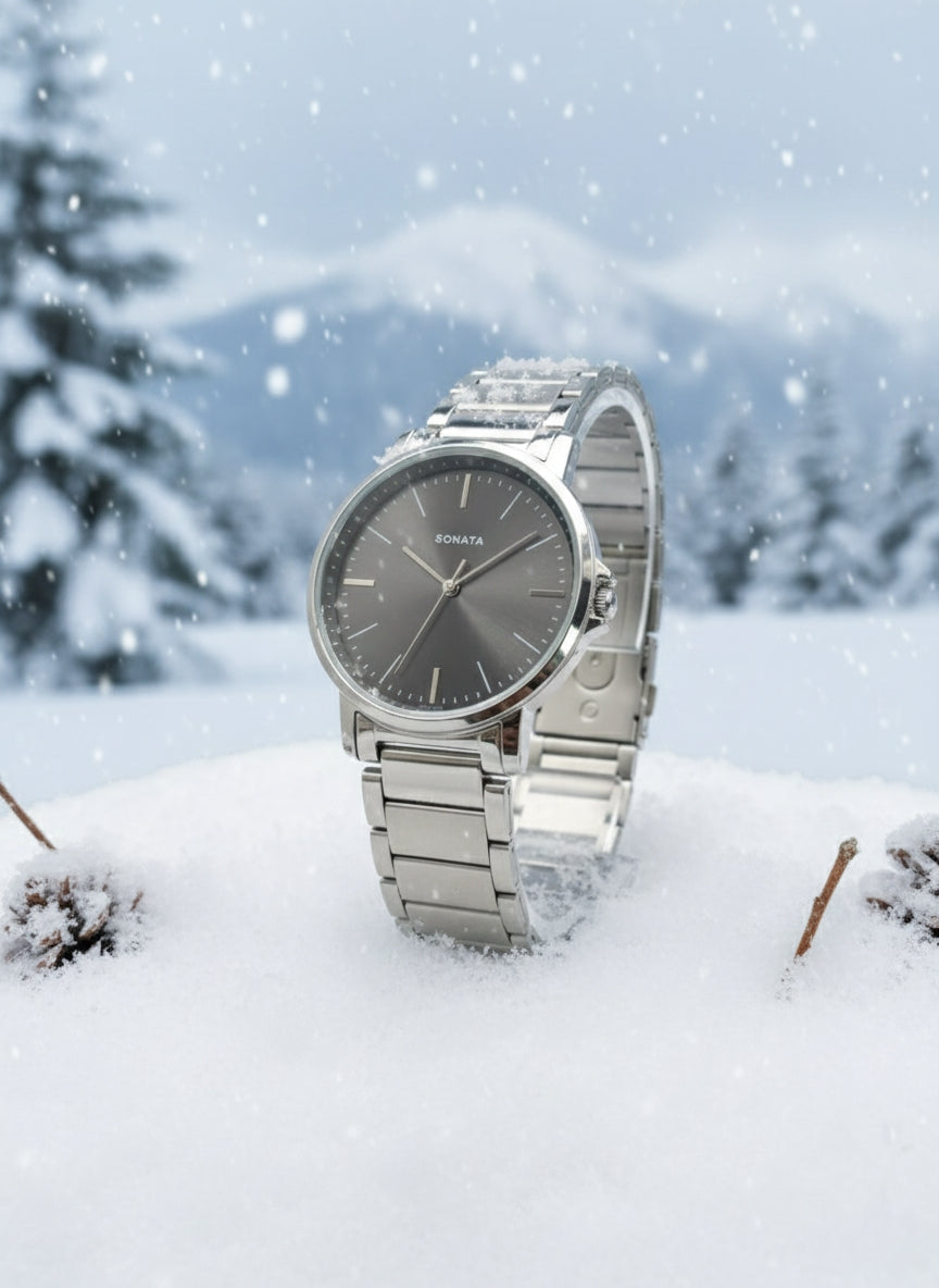 Sonata Radiant Analog Watch - Bold, Bright & Reliable.