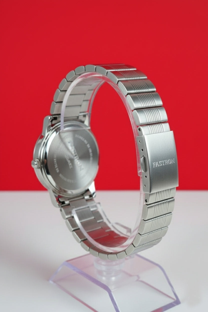 Fastron Silver Femme Watch - Classy, Chic & Confident