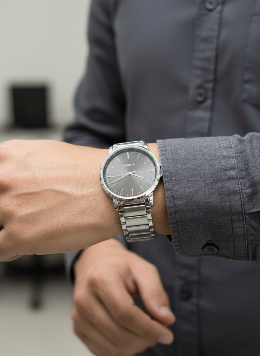 Sonata Radiant Analog Watch - Bold, Bright & Reliable.