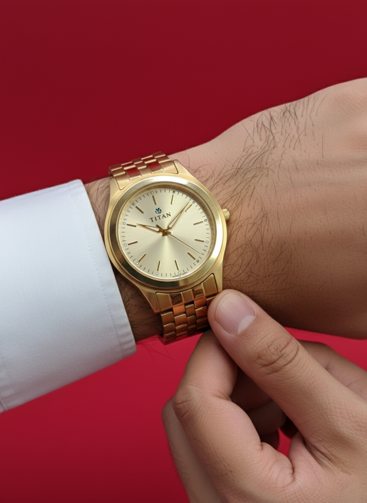 Titan Royale Gold Men's Watch