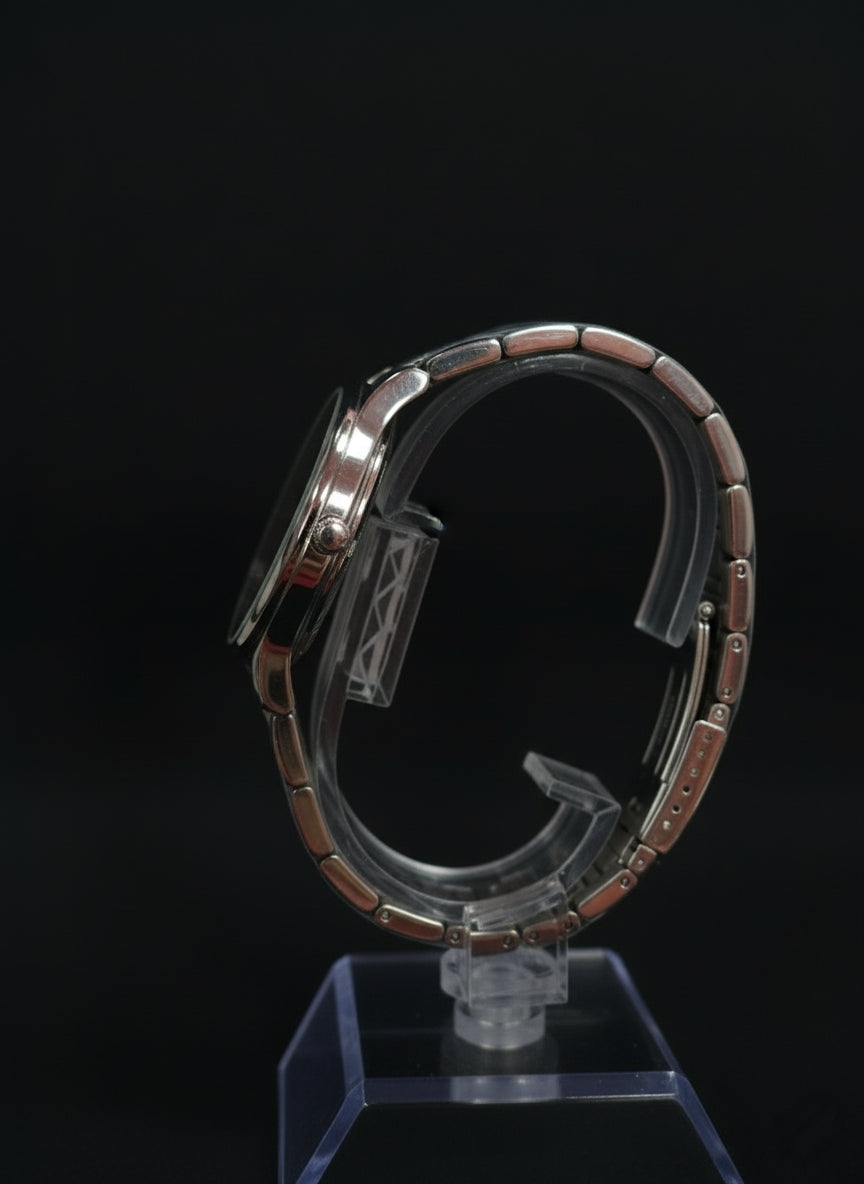 Sonata Silver Charm Analog Watch - Elegance in Every Tick.