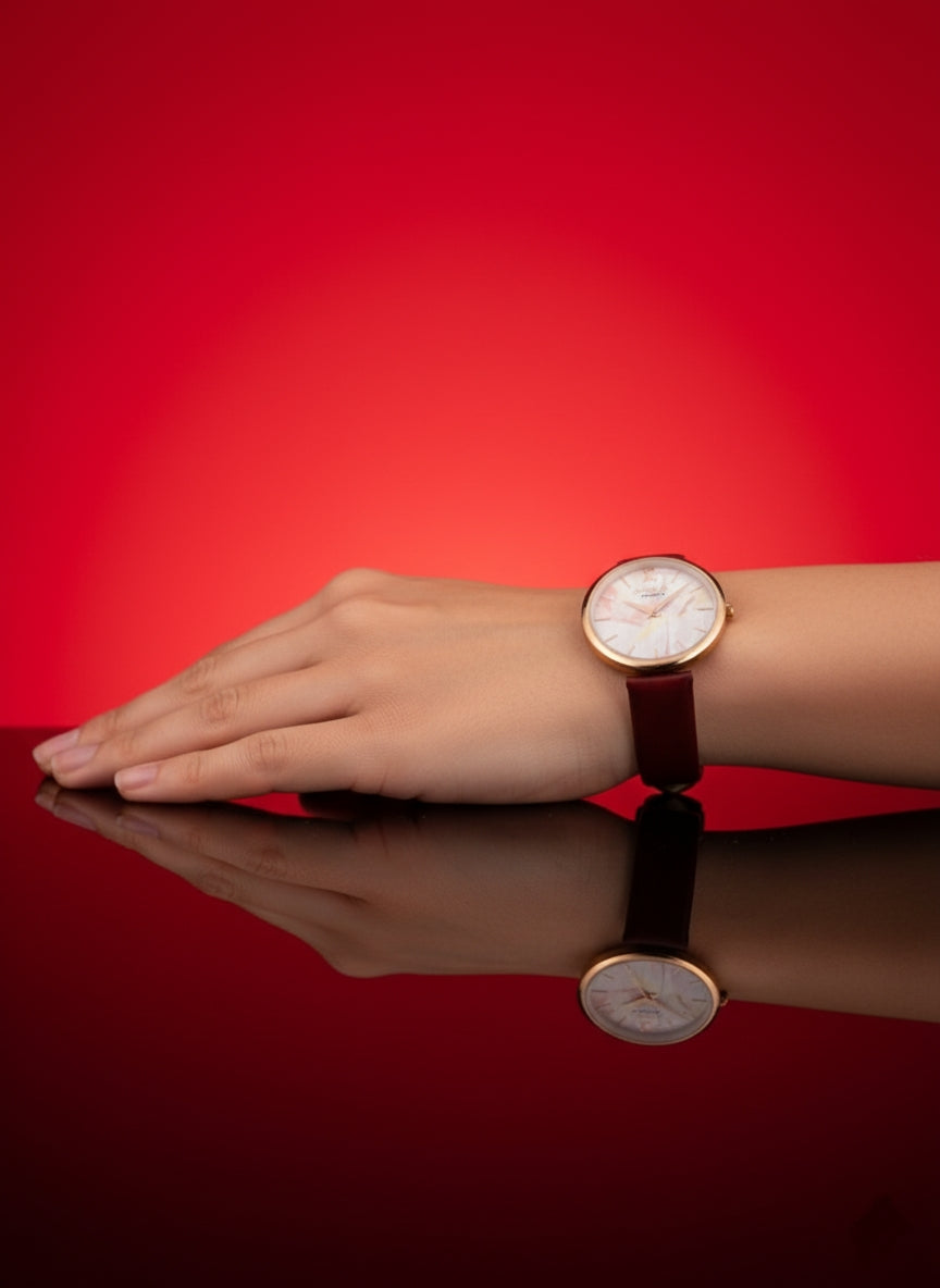 Sonata Poze Modern Style Analog Watch