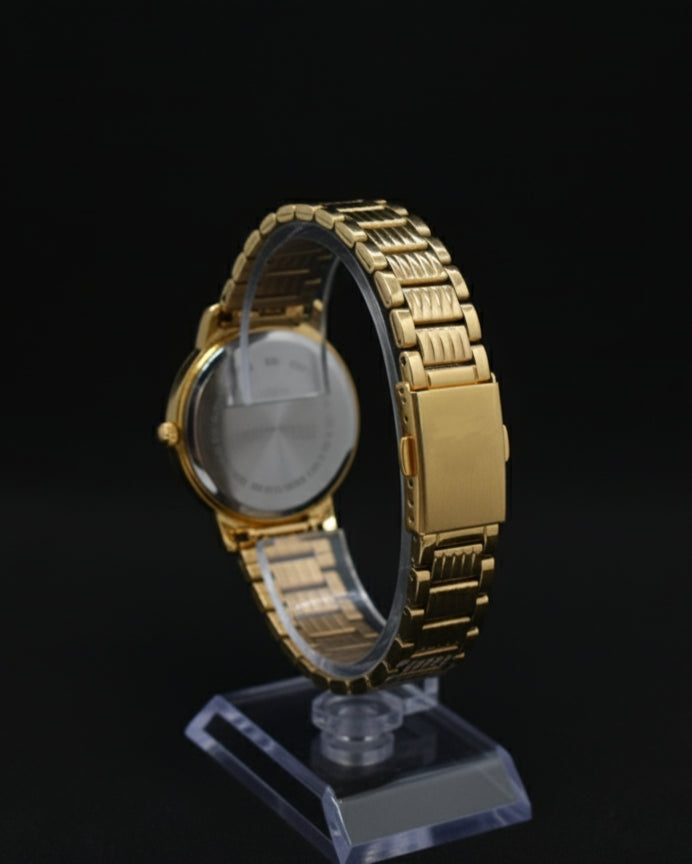 Sonata Radiant Gold Women's Watch - Timeless Elegance in Every Tick