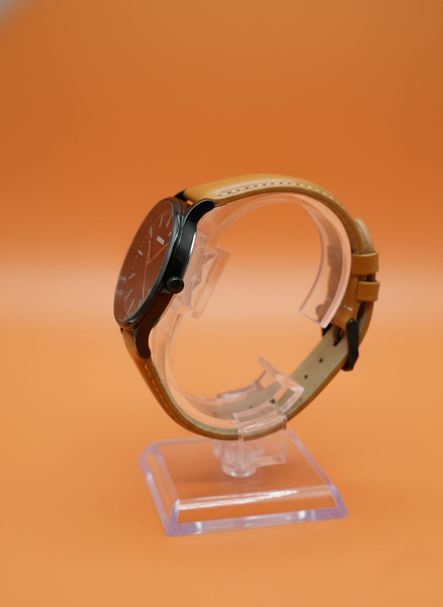 Sonata Blaze Orange Strap Watch - Style with a Spark.