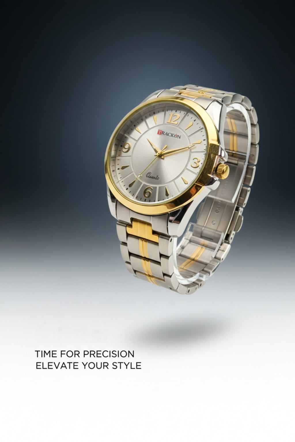 Trackon Silver-Gold Edition - Timeless Dual Tone Elegance