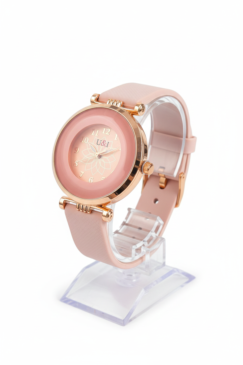 U & I Classic Luxe Analog Watch - Premium Stainless Steel Design