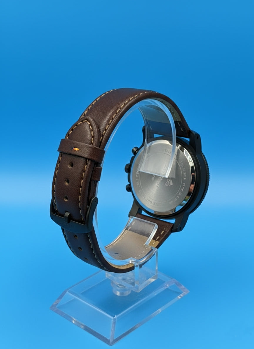 Fastrack Black Men's Analog Watch - Bold Look, Modern Attitude