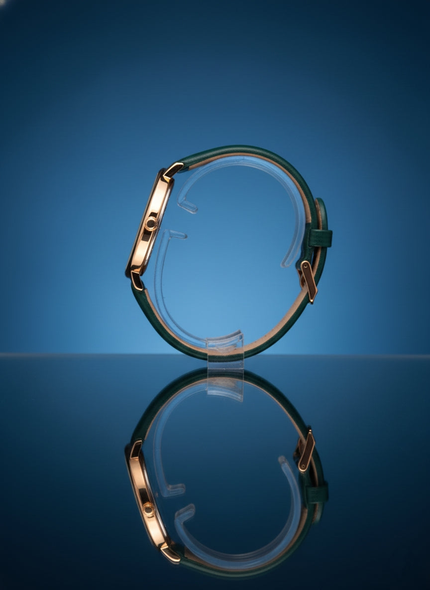 Sonata Sleek Edge Women's Minimal Analog Watch