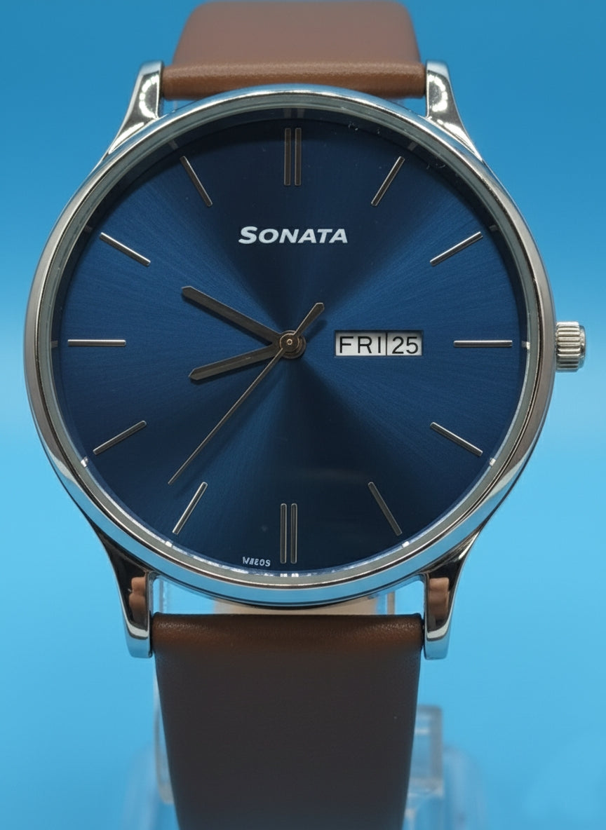 Sonata Classic Men's Analog Watch - Timeless Style in a Premium Finish