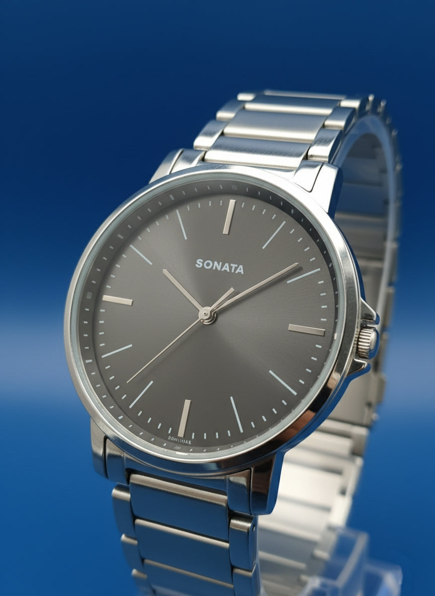Sonata Radiant Analog Watch - Bold, Bright & Reliable.
