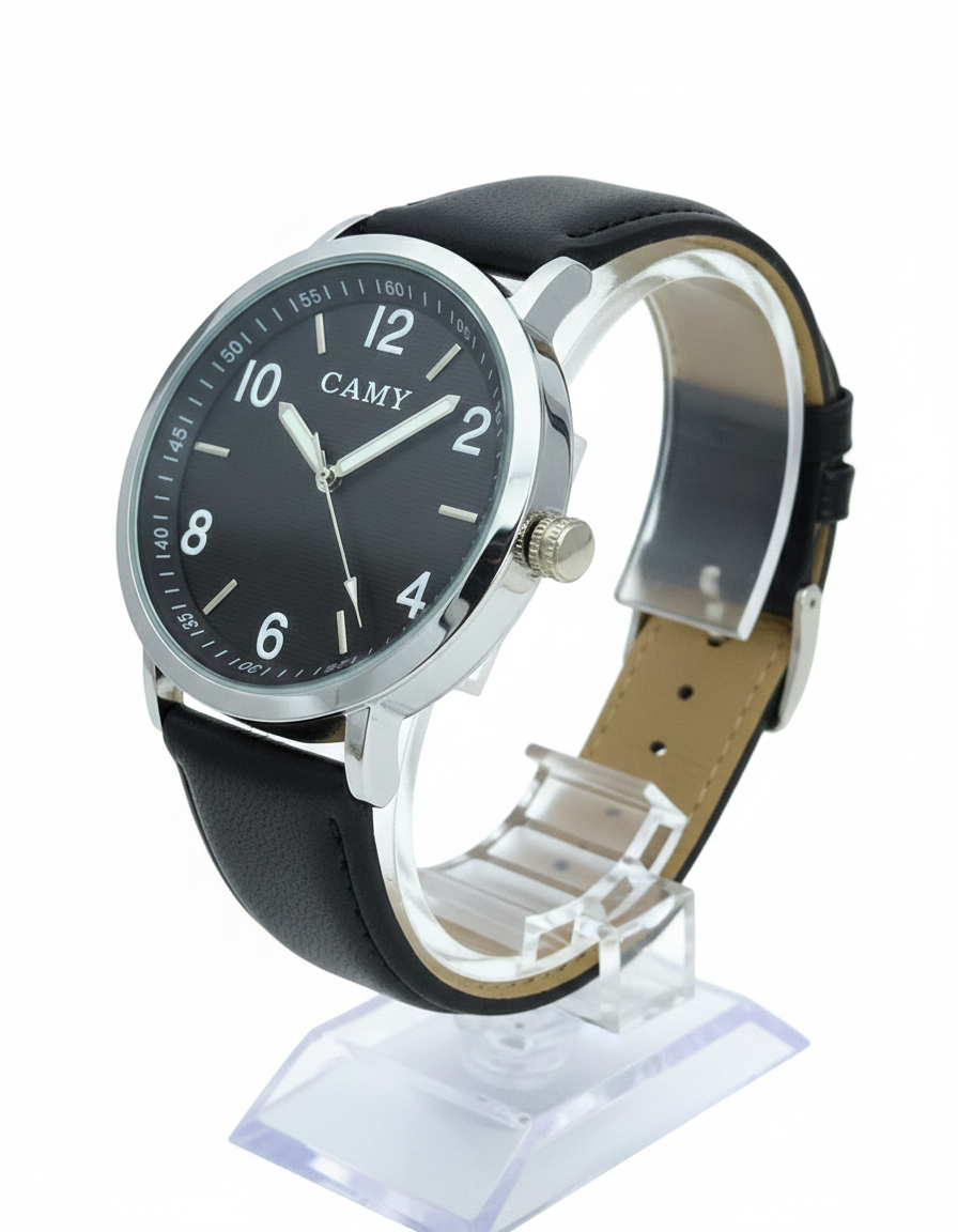 The CAMMY Men's Classic Steel Edition is built for men who want a bold, stylish, and reliable timepiece