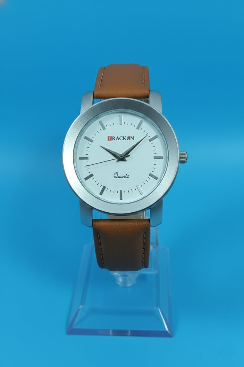 The TRACKON Premium Analog Watch is designed for men who prefer bold style with everyday durability